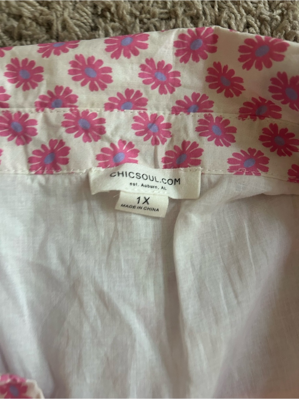 Chic Soul Sweetly surprised dress 1x - Picture 4 of 4